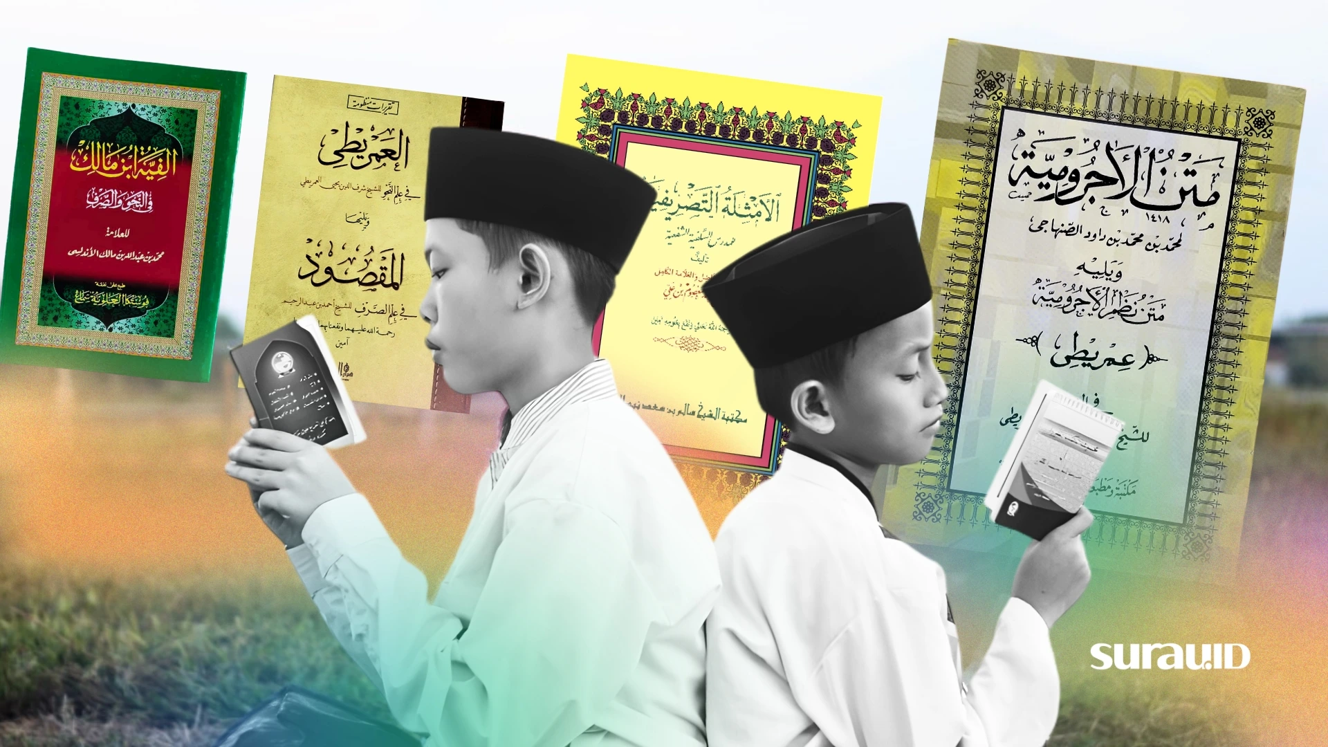 Santri Membaca Kitab