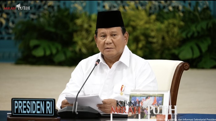 Presiden prabowo subianto 1765791522634