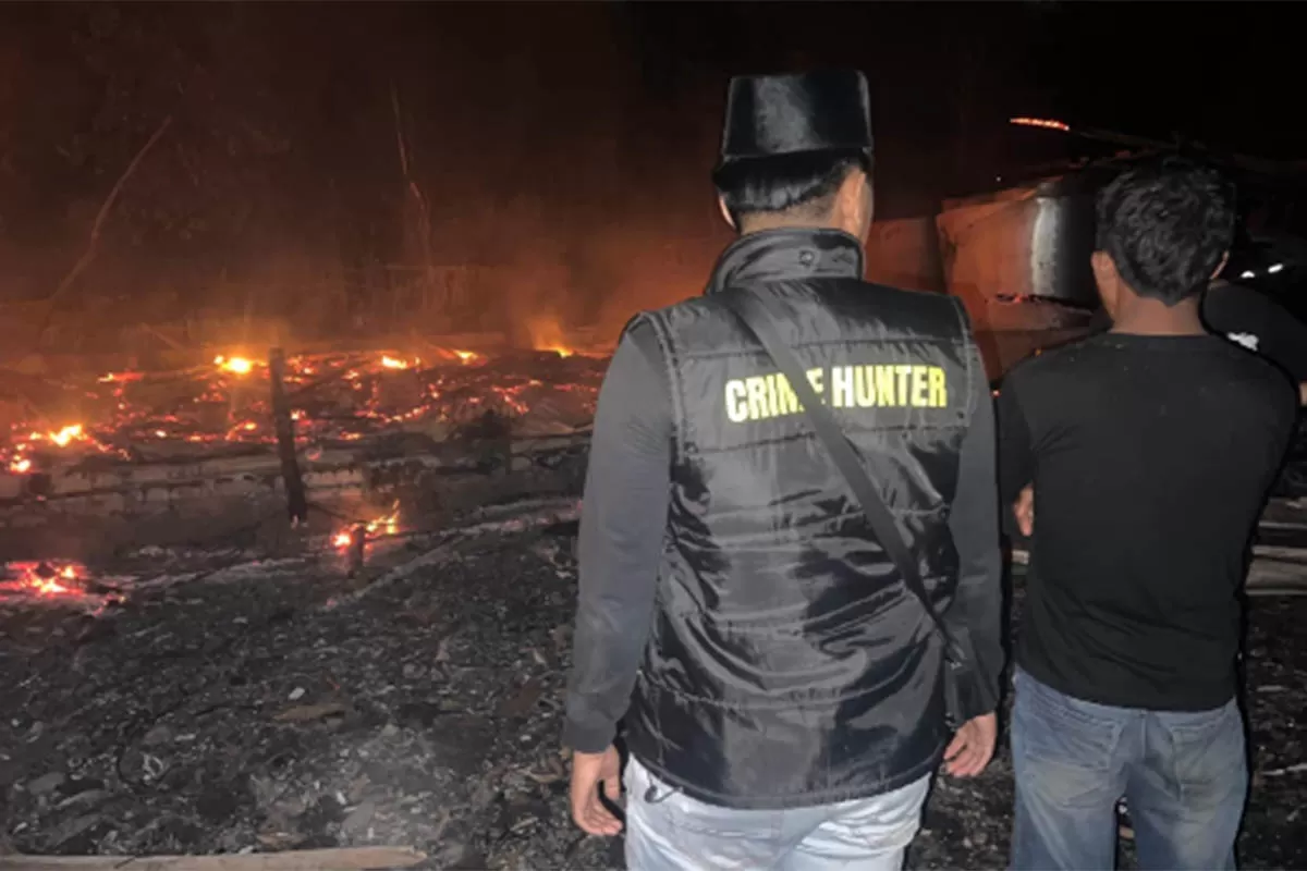Kandang Ayam Terbakar
