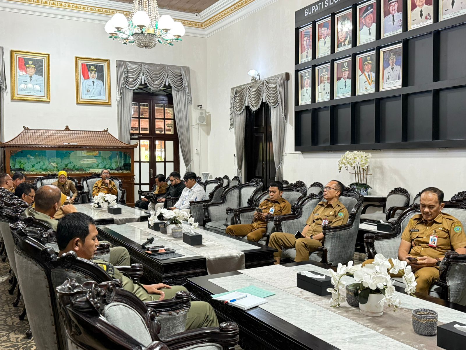 Kunjungan Komnas HAM di Sidoarjo