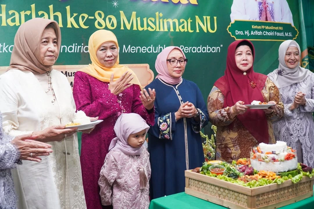 Harlah Muslimat Nu ke 80 Khofifah