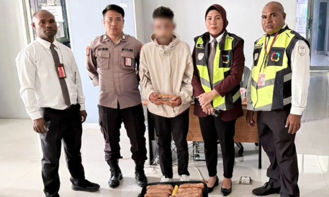 Penyeluduoan Ganja di Jayapura