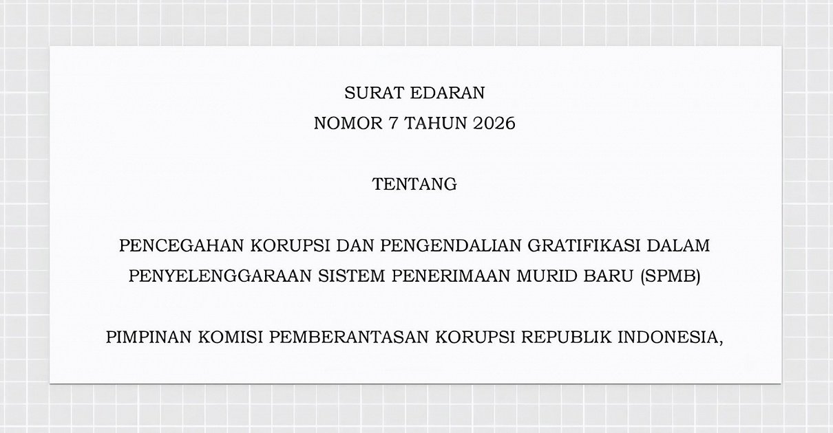 Surat Edaran KPK