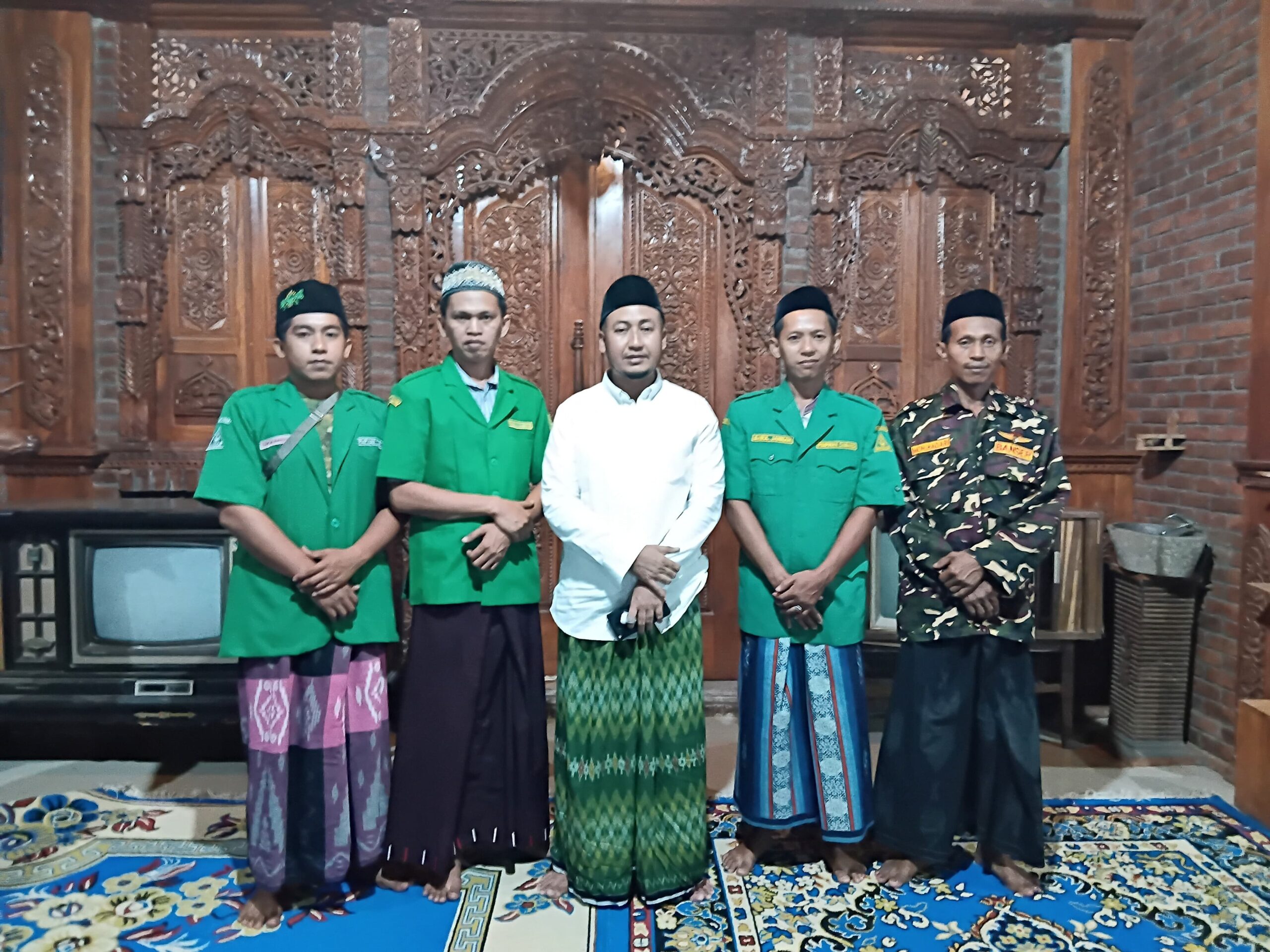 PAC GP Ansor Pakuniran dengan PCNU Kraksaan