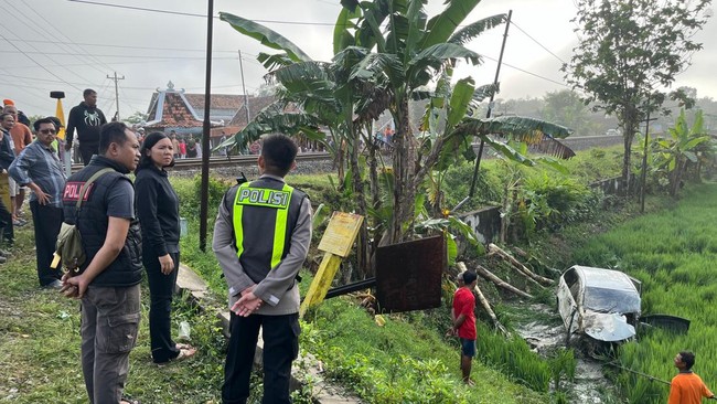 Kecelakaan di Grobongan Jawa Tengah