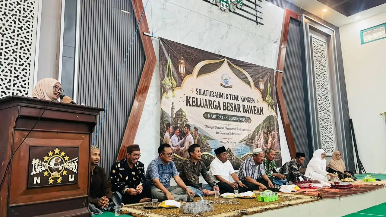 Suasana forum Silaturahmi dan Temu Kangen Keluarga Bawean Kabupaten Bondowoso, Persaudaraan Bawean Nusantara (PBN) Kabupaten Bondowoso (Foto: Surau.ID/Ist)