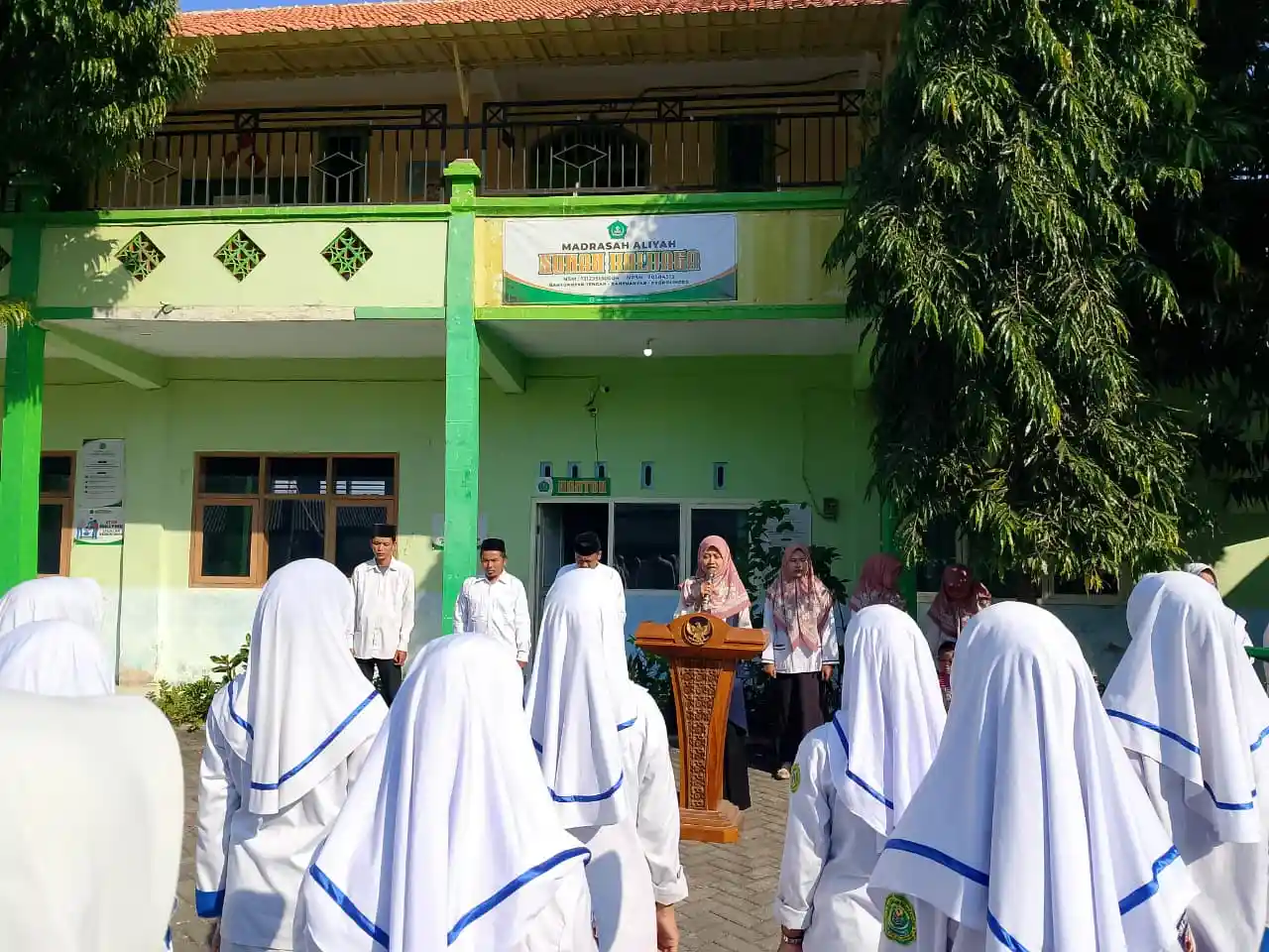 Pembukaann MPLS SMK Kesehatan Sunan Kalijaga (Foto: Surau.ID/Ist)