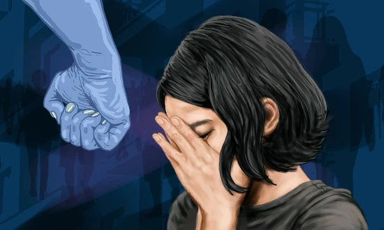 Ilustrasi kekerasan terhadap perempuan