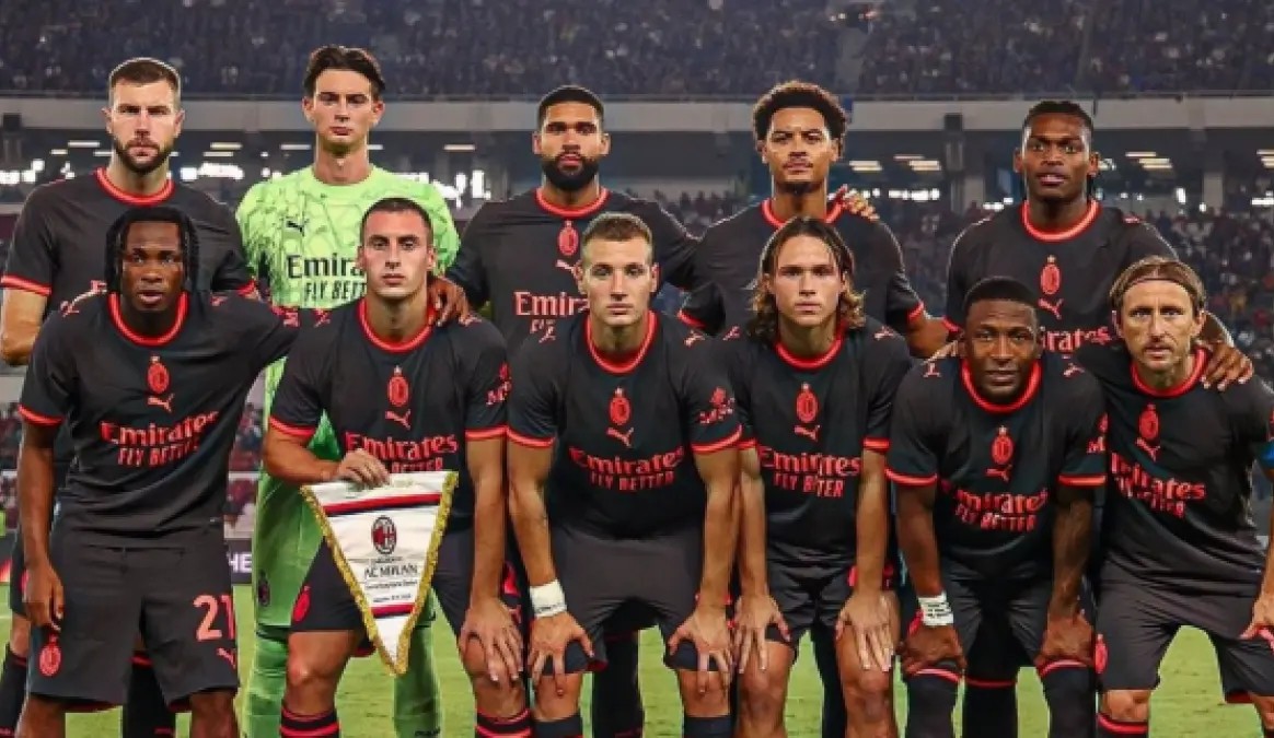 Skuad ac milan saat laga lawan chelsea di sugbk jakarta 8 agustus 2026 ExexN~2