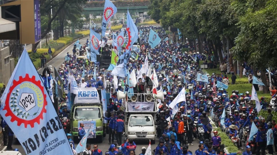 Aksi buruh